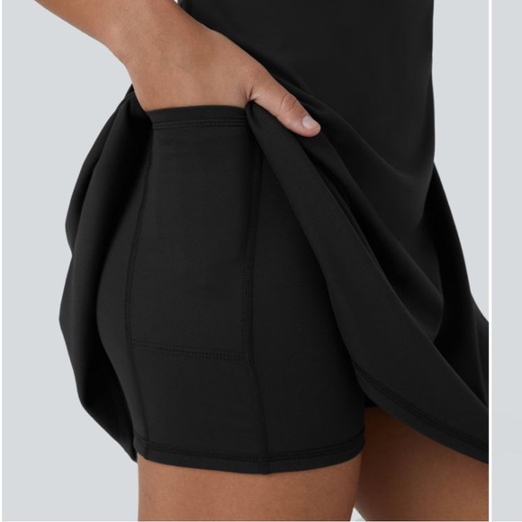 HALARA Black Activewear Mini Dress - Picture 3 of 5